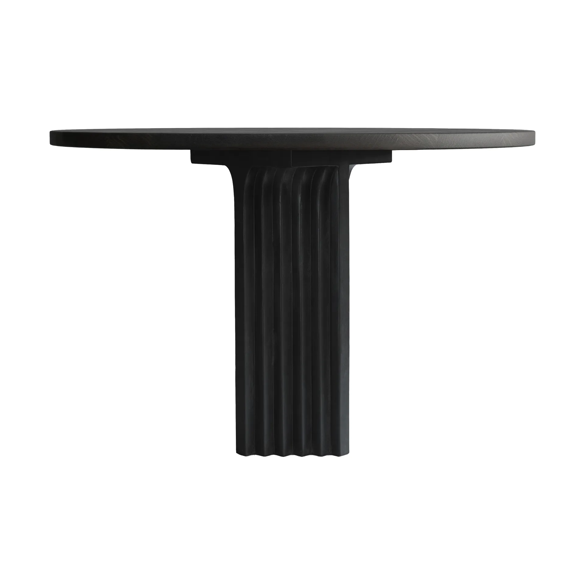 Arc τραπέζαρία Ø120 cm, Coffee black oak 101 Copenhagen