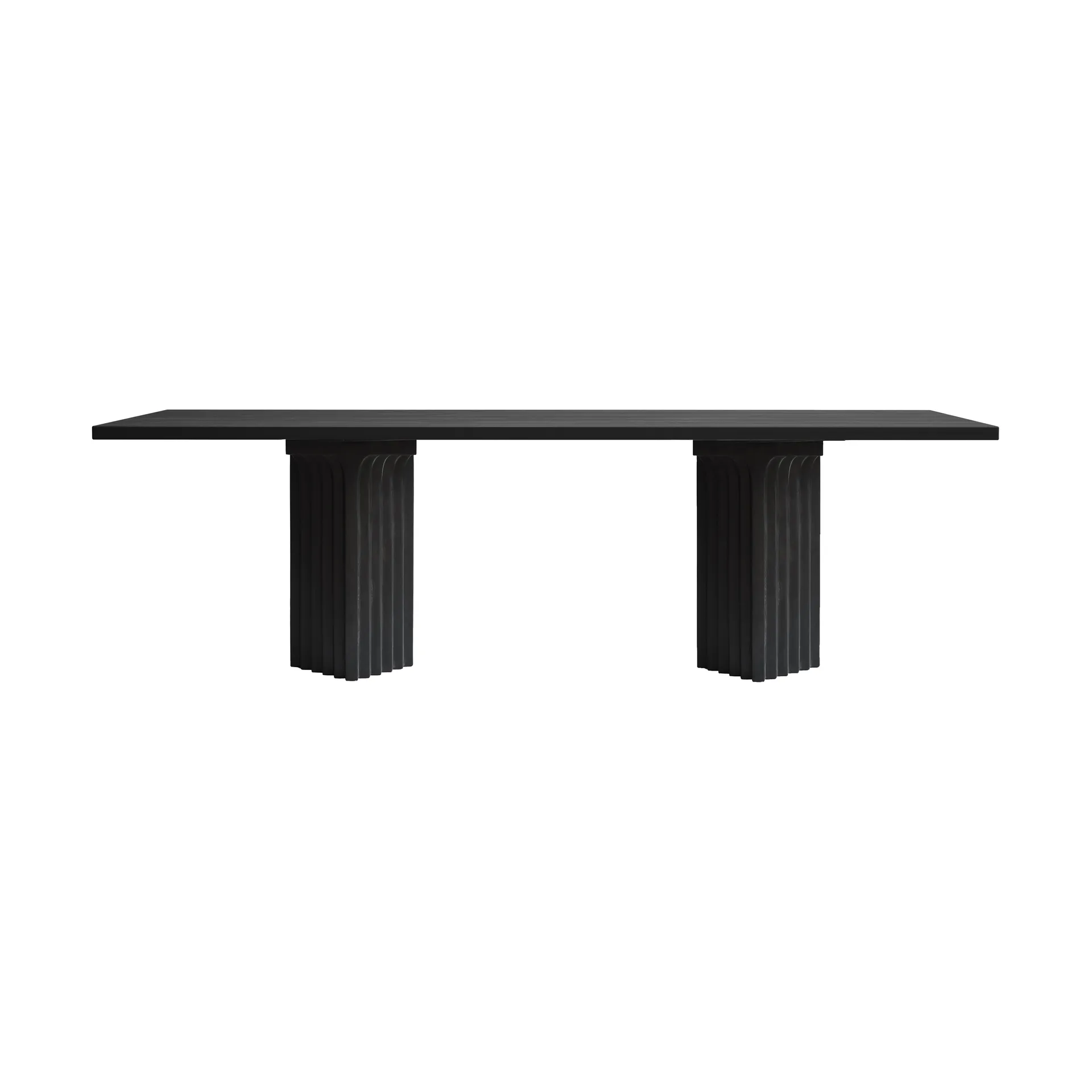 Arc τραπέζαρία 95x250 εκ., Coffee black oak 101 Copenhagen