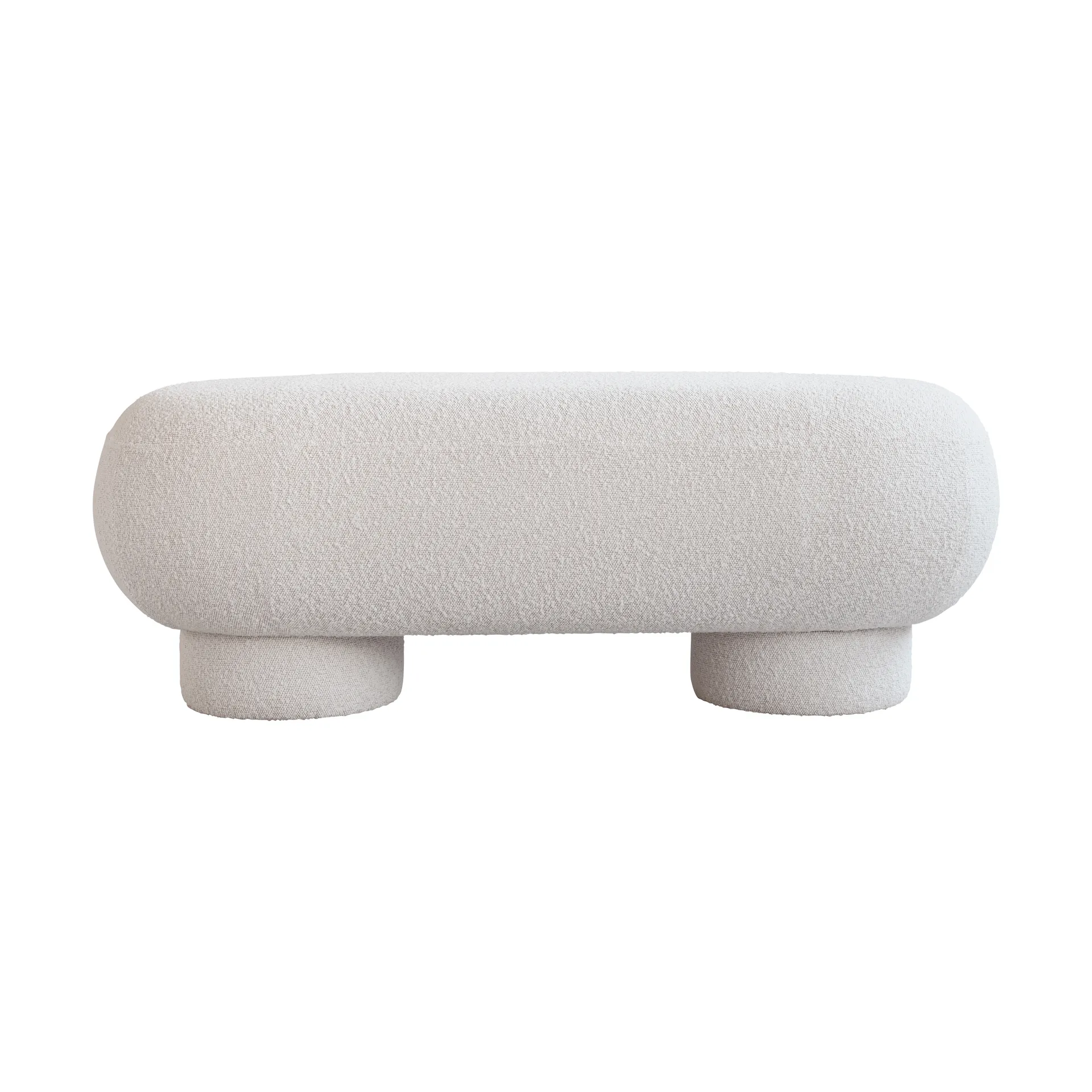 Big Foot petit παγκάκι 120x44 cm, Bouclé 101 Copenhagen