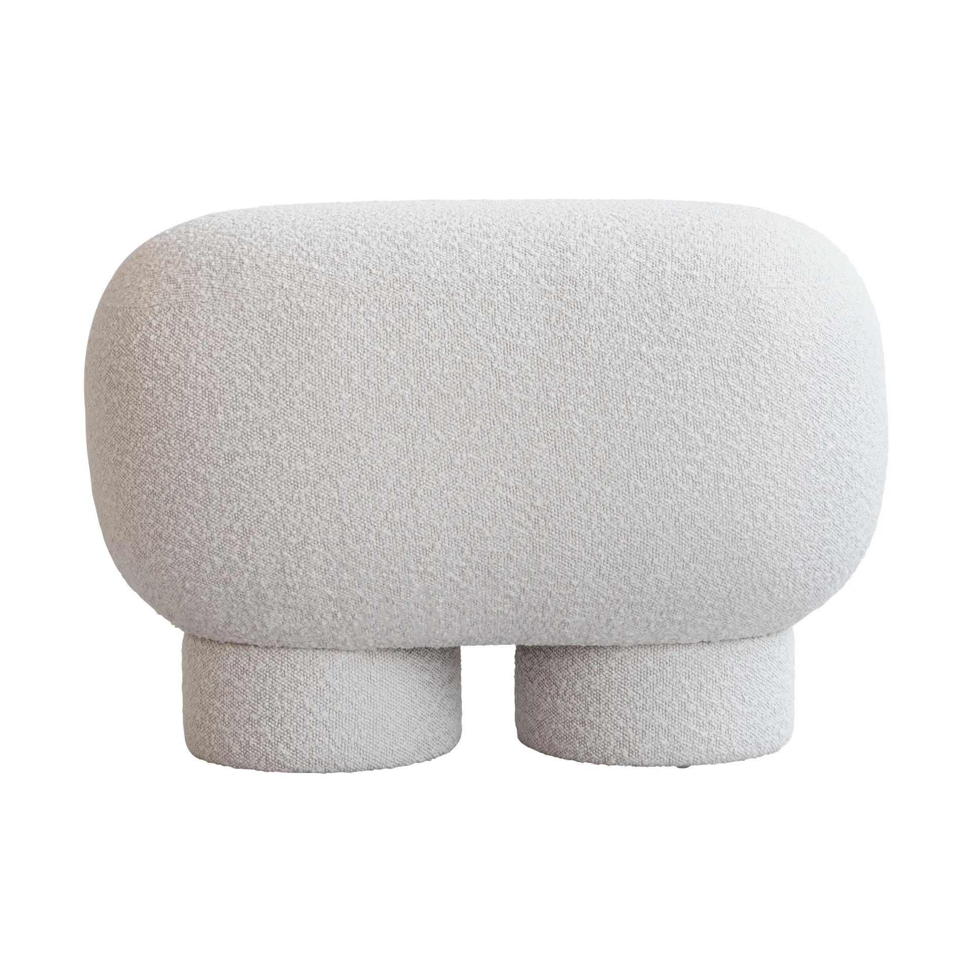 Big Foot petit παγκάκι 70x47 cm, Bouclé 101 Copenhagen