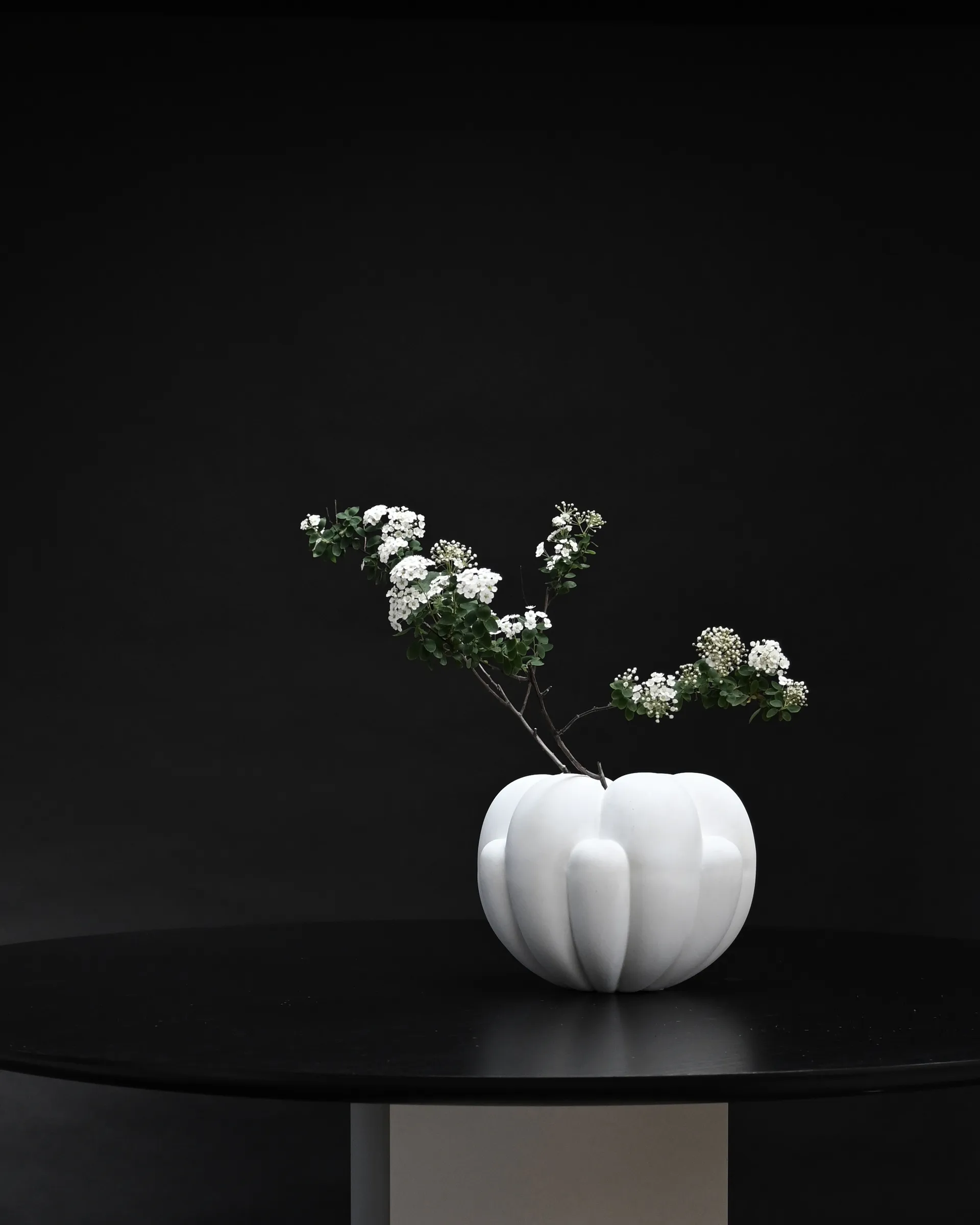 Bloom βάζο petit 22,5x24 cm, Bone white 101 Copenhagen