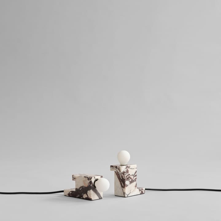 Brick χαμηλό φωτιστικό 8x14 cm, Calacatta 101 Copenhagen