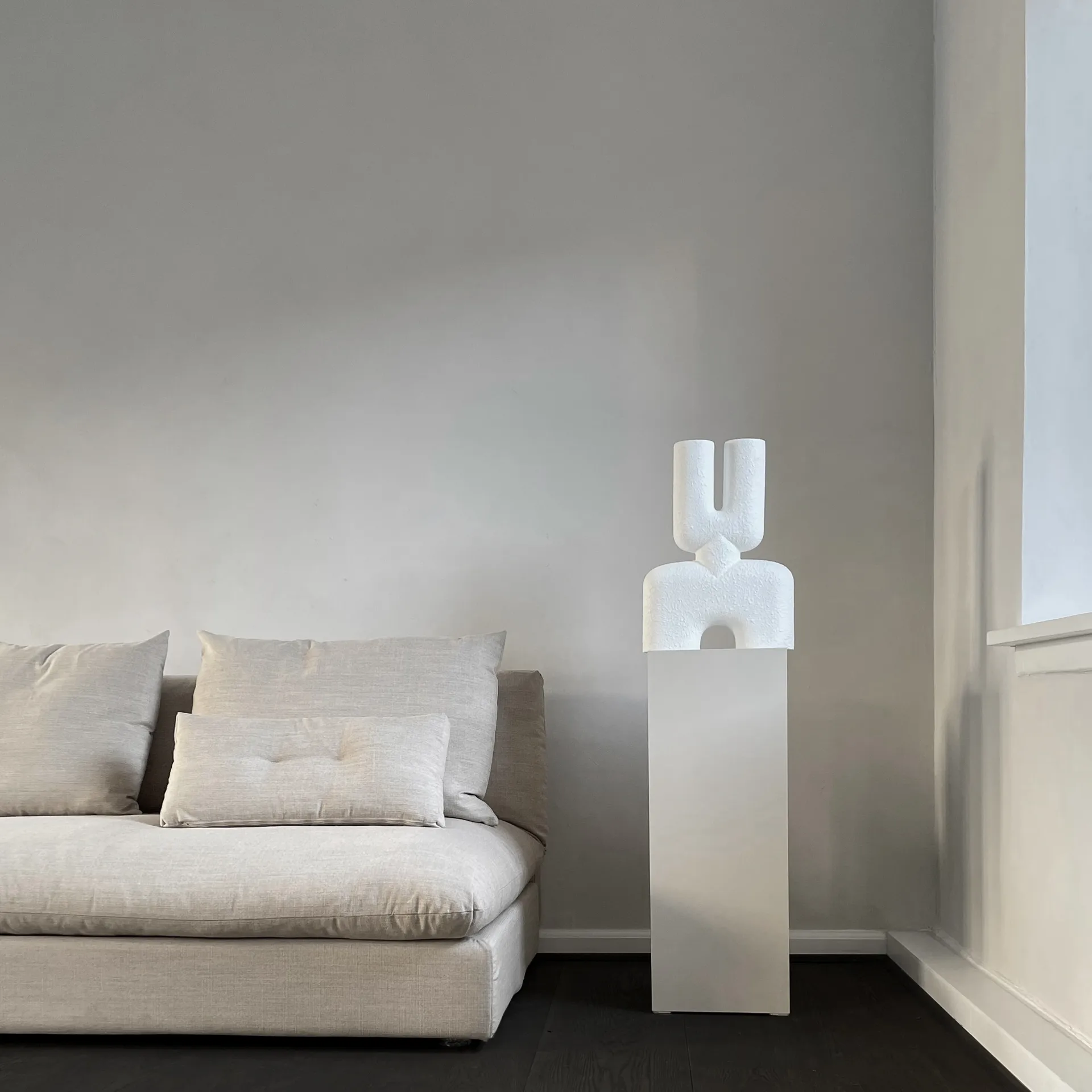 Βάζο Cobra Double Medio διαστάσεων 34x47 εκατοστά, Bubble White 101 Copenhagen