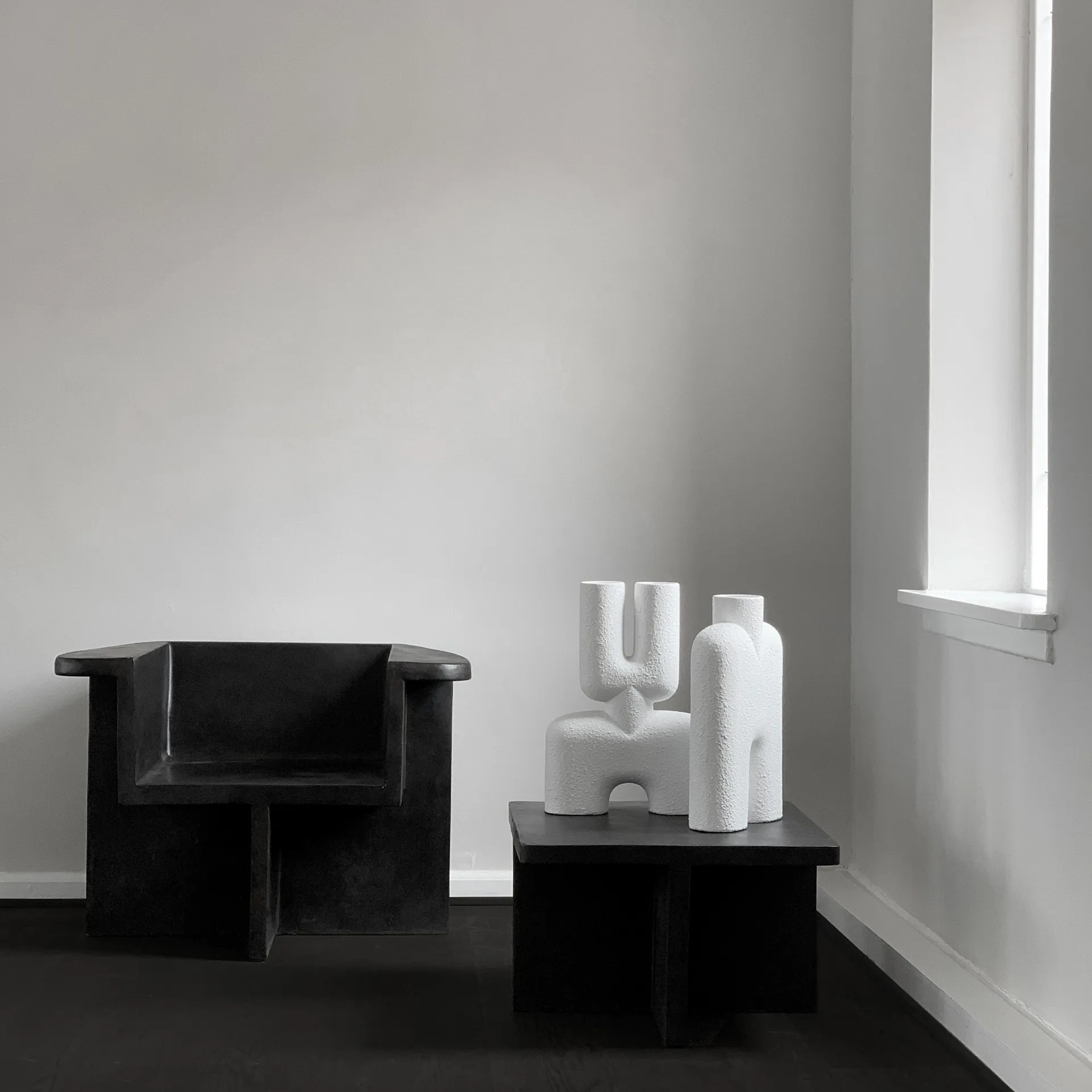 Βάζο Cobra Double Medio διαστάσεων 34x47 εκατοστά, Bubble White 101 Copenhagen