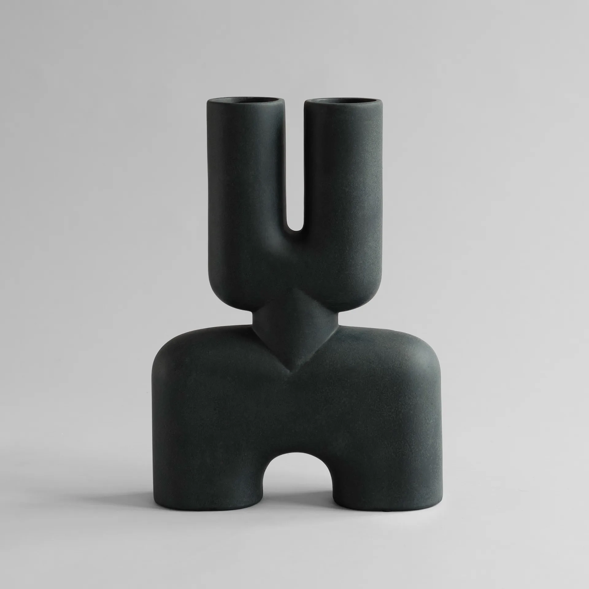 Βάζο Cobra Double Medio διαστάσεων 34x47 εκατοστά, Μαύρο 101 Copenhagen