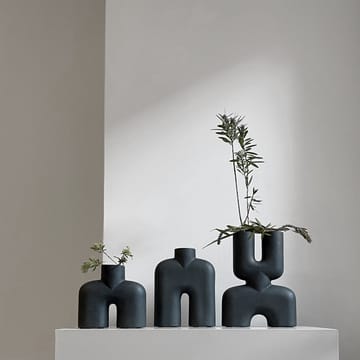 Cobra Double Mini βάζο 22x28 εκατοστά - Μαύρο - 101 Copenhagen