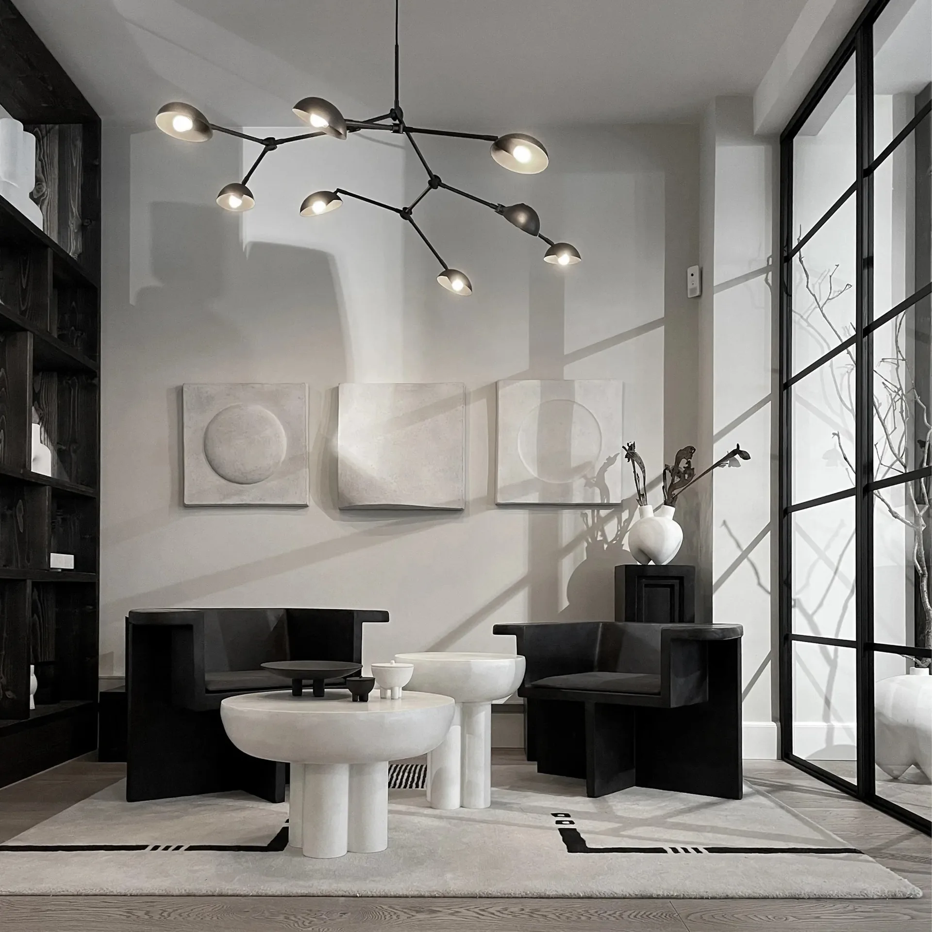 Crown Τραπεζάκι tall Ø45 εκ, Bone white 101 Copenhagen