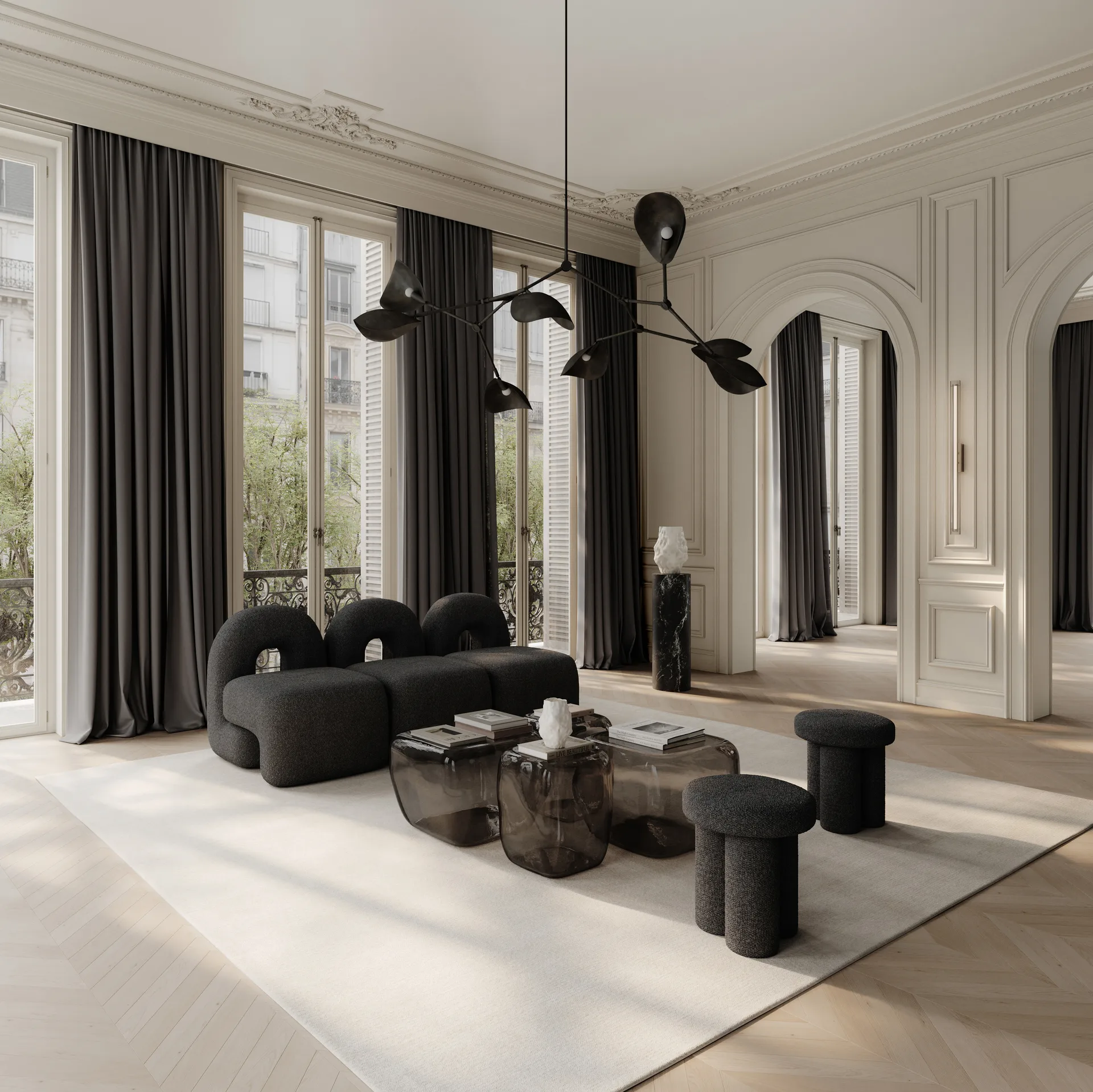 Daiku lounge καρέκλα , Deep taupe 101 Copenhagen