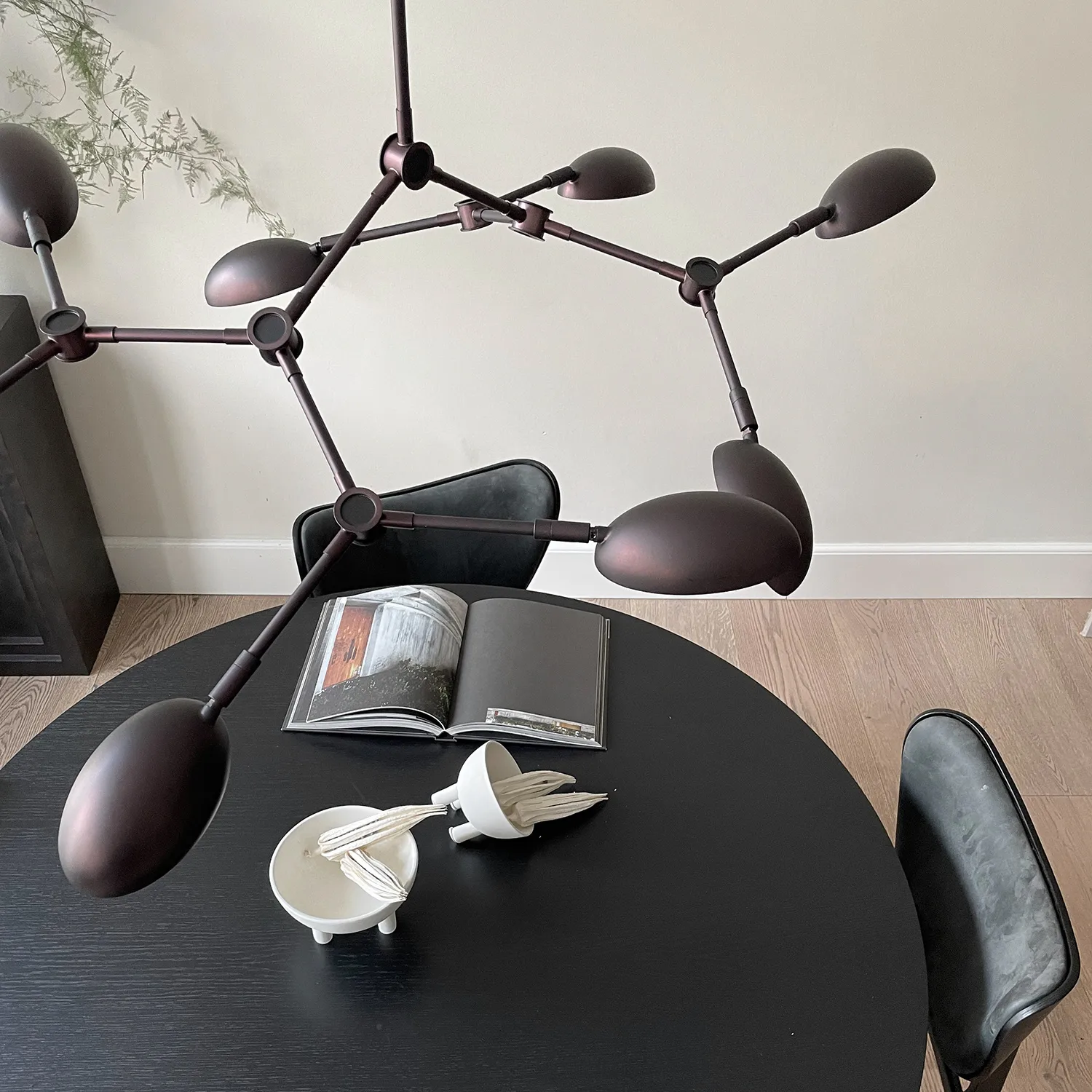 Drop πολυέλαιος μίνι, Burned black 101 Copenhagen