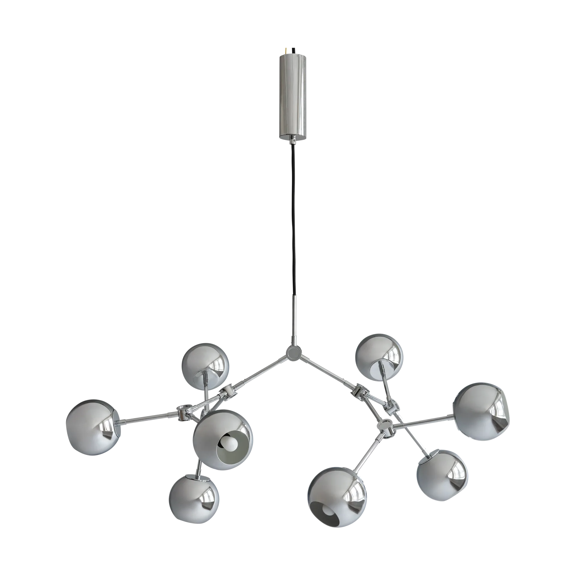 Drop Chandelier Globe πολυέλαιος mini, Chrome 101 Copenhagen