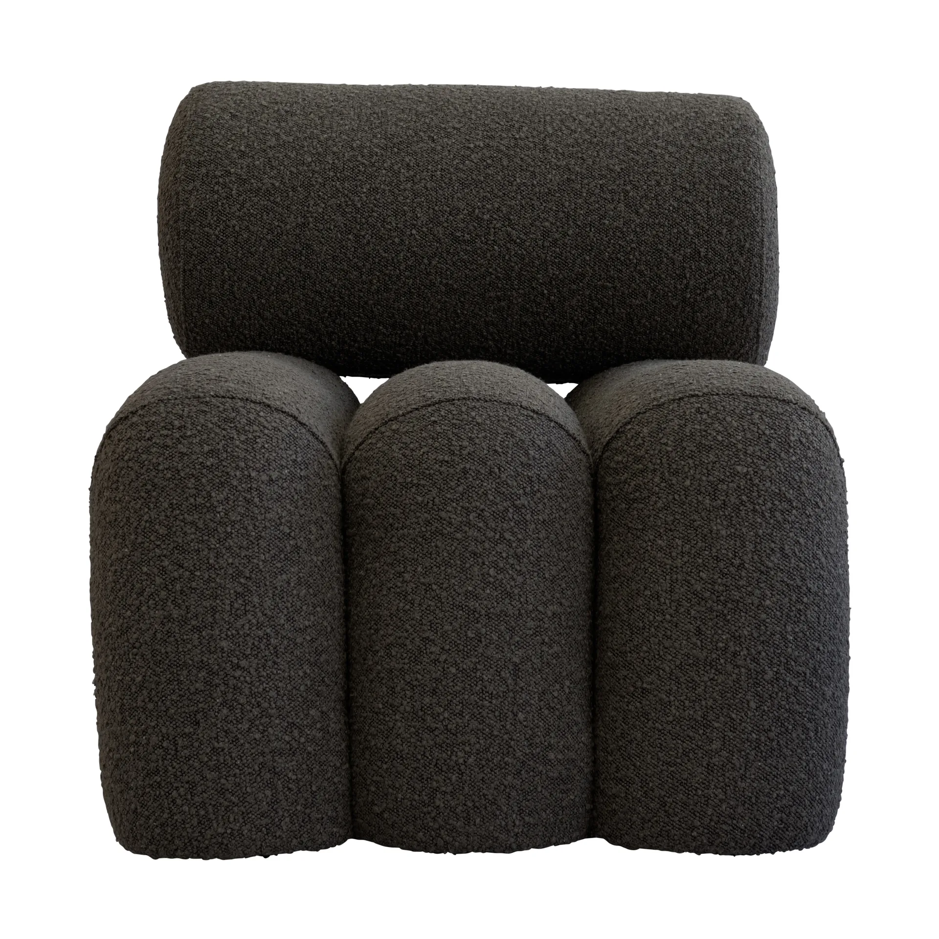 Foku Chair πολυθρόνα lounge, Deep taupe 101 Copenhagen