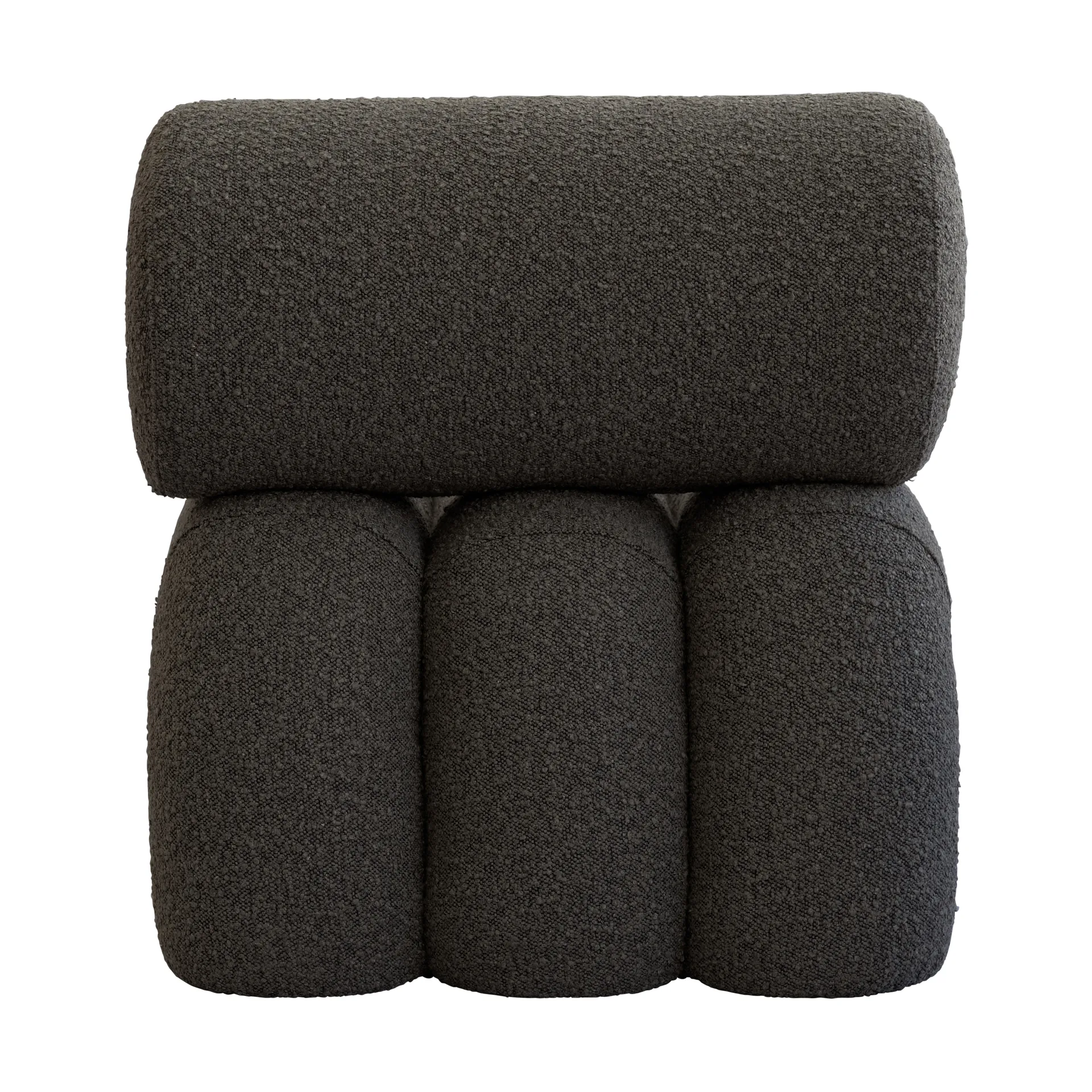 Foku Chair πολυθρόνα lounge, Deep taupe 101 Copenhagen