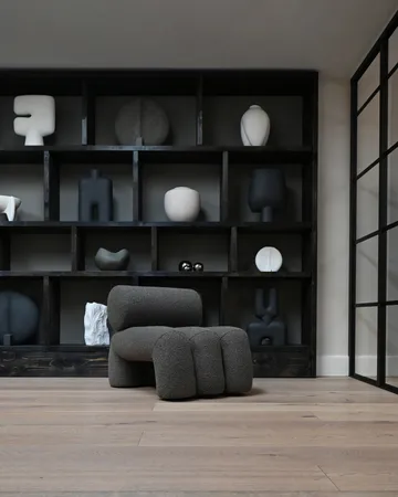 Foku Chair πολυθρόνα lounge - Deep taupe - 101 Copenhagen