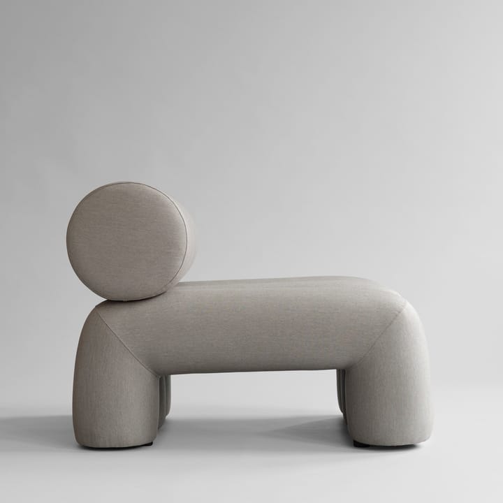 Foku Chair πολυθρόνα lounge, Taupe 101 Copenhagen