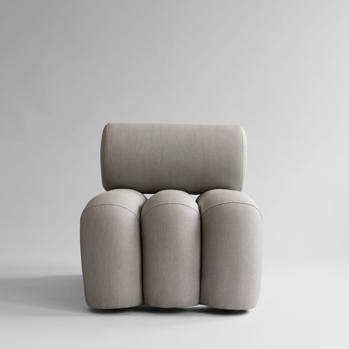 Foku Chair πολυθρόνα lounge, Taupe 101 Copenhagen