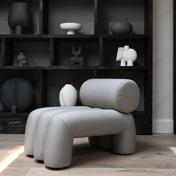 Foku Chair πολυθρόνα lounge, Taupe 101 Copenhagen