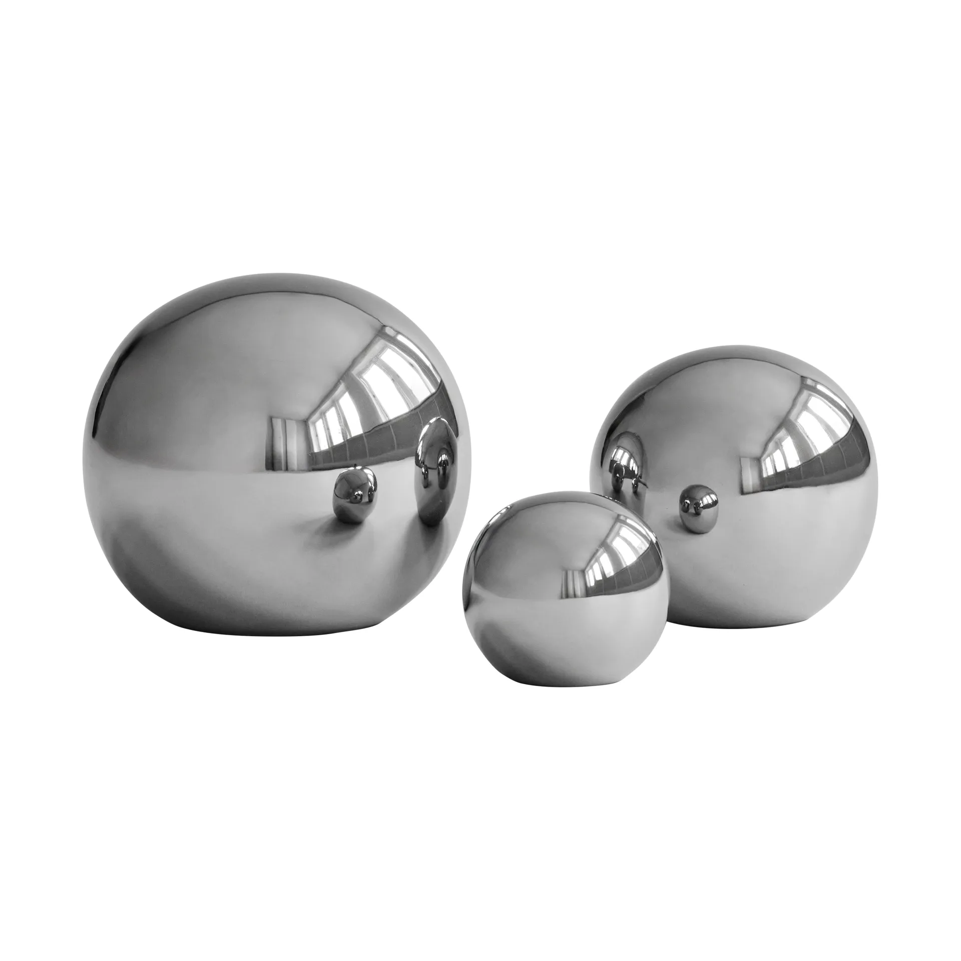 Gallery Balls διακόσμηση 3 τεμάχια, Chrome 101 Copenhagen