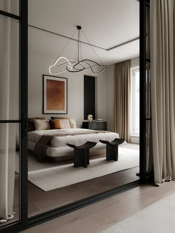 Ghost Chandelier big φωτιστικό οροφής - Burned black - 101 Copenhagen