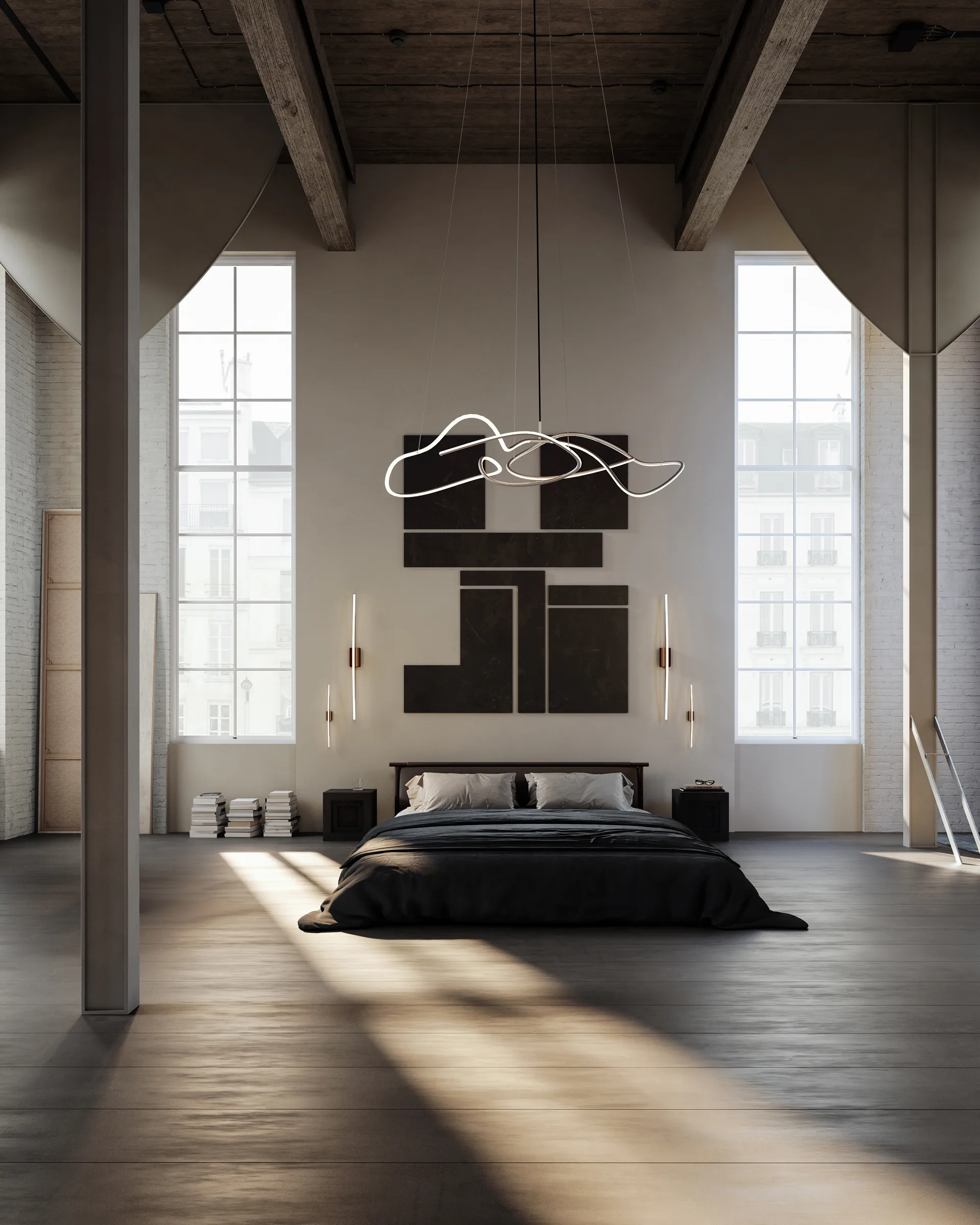 Ghost Chandelier big φωτιστικό οροφής, Chrome 101 Copenhagen