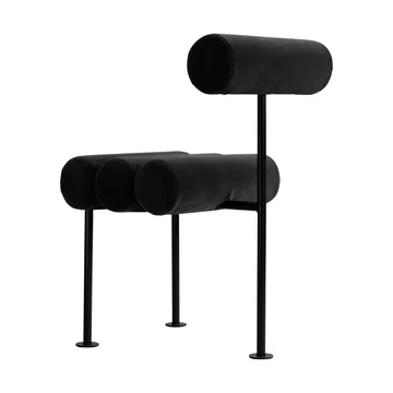 Hiro καρέκλα τραπεζαρίας - Black frame-peat - 101 Copenhagen