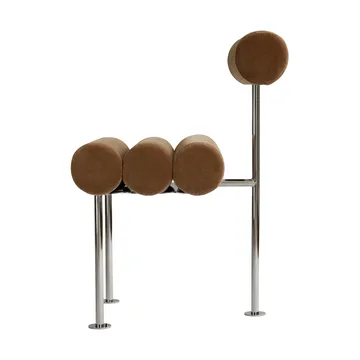 Hiro καρέκλα τραπεζαρίας - Stainless steel-desert - 101 Copenhagen