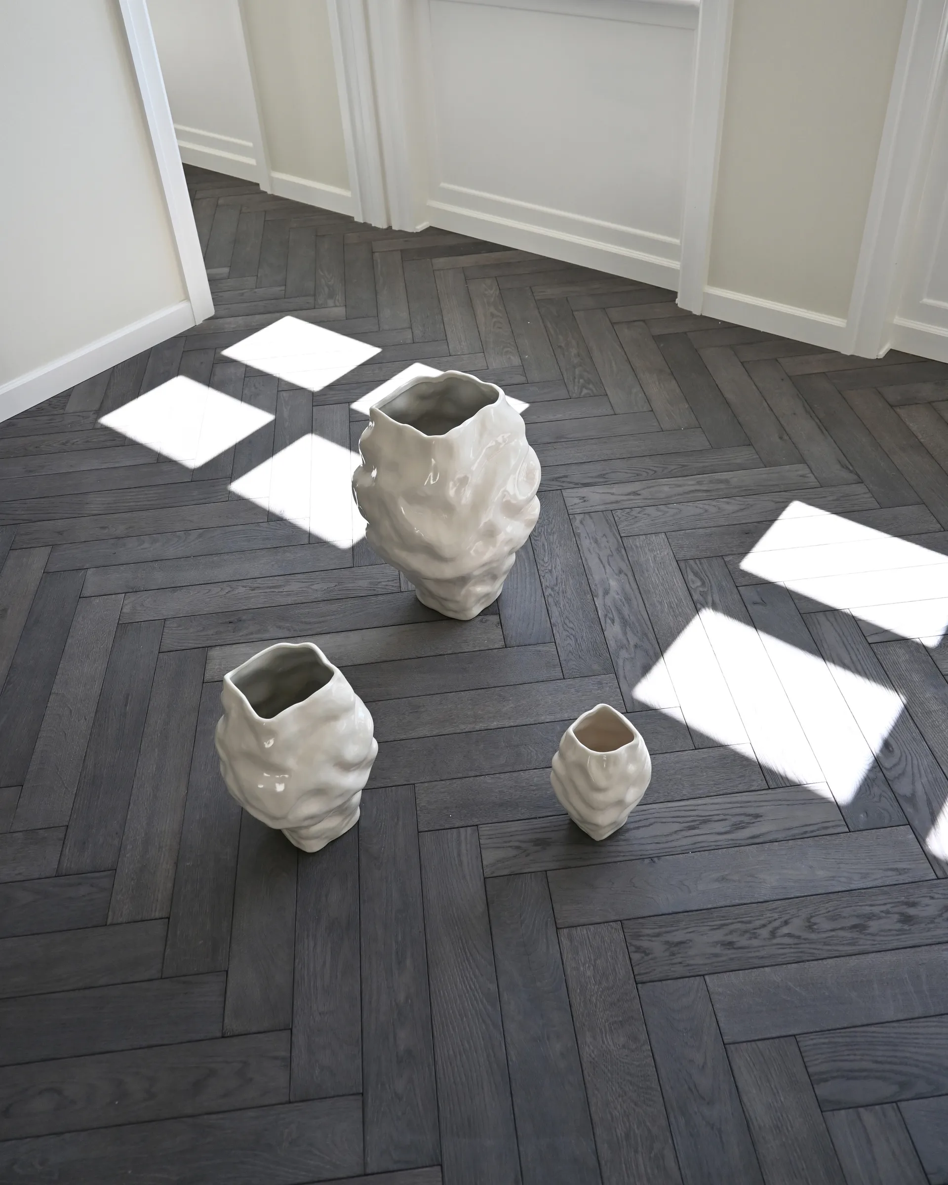 Katachi βάζο μίνι, High glaze birch 101 Copenhagen