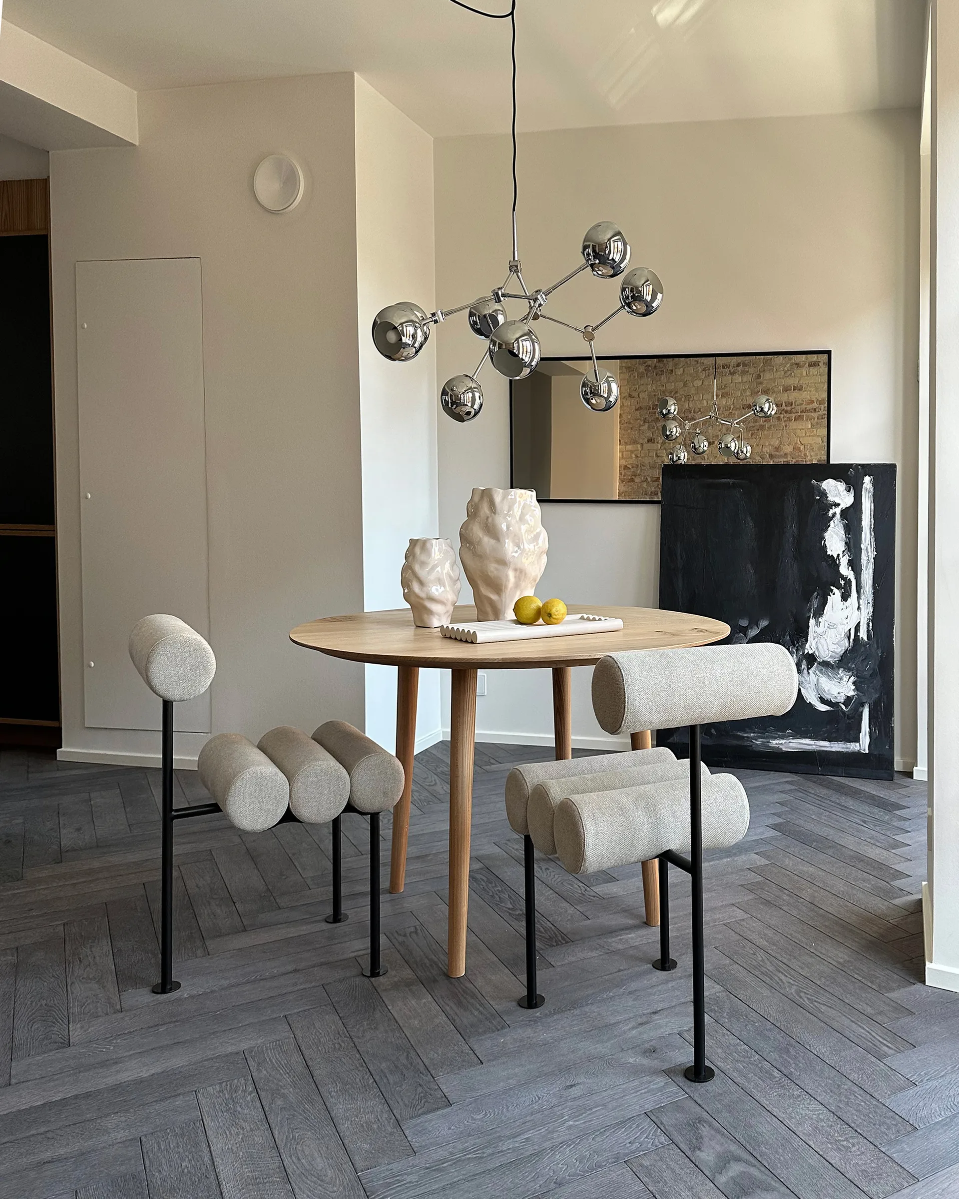 Katachi βάζο μίνι, High glaze birch 101 Copenhagen