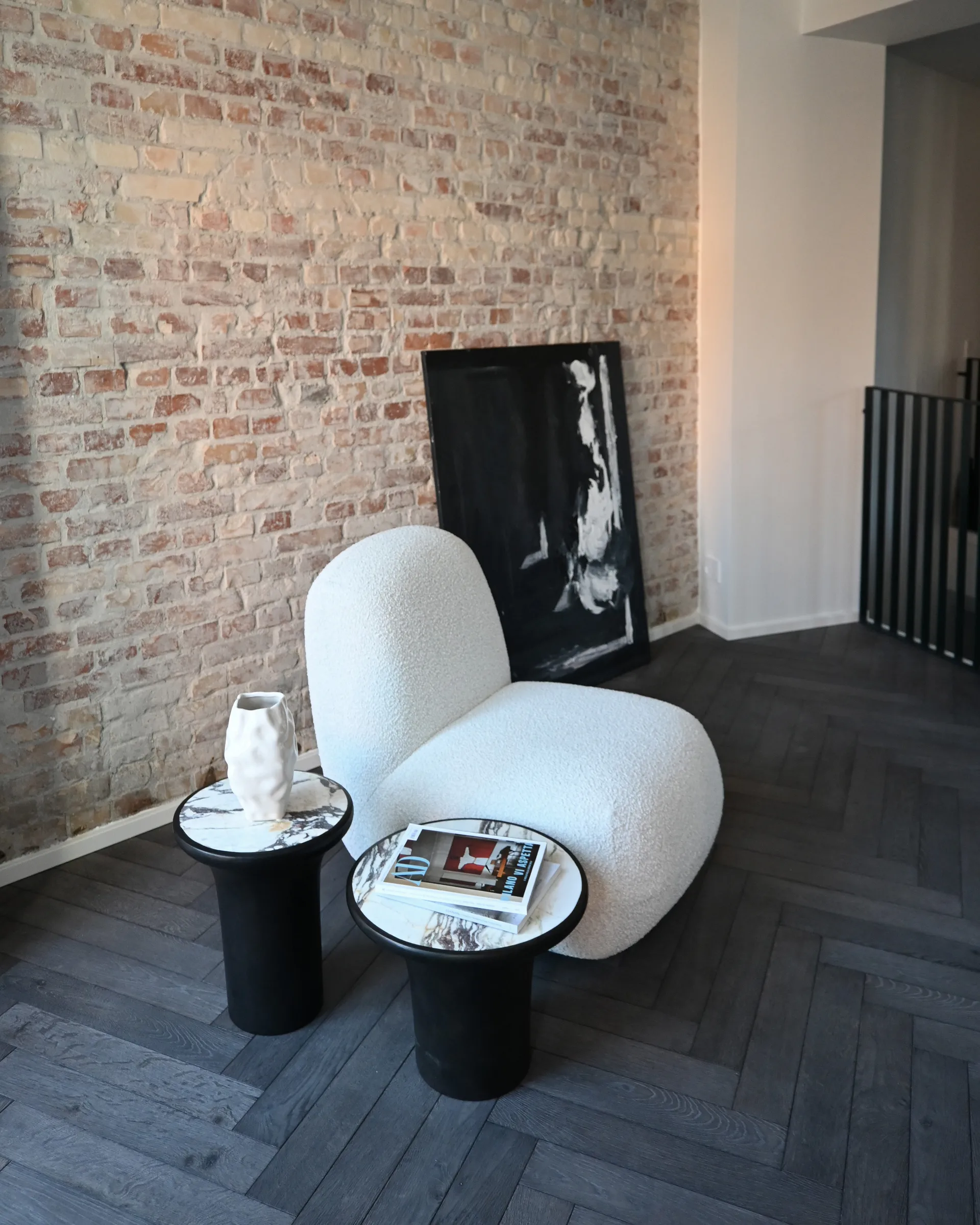 Katachi βάζο μίνι, High glaze birch 101 Copenhagen