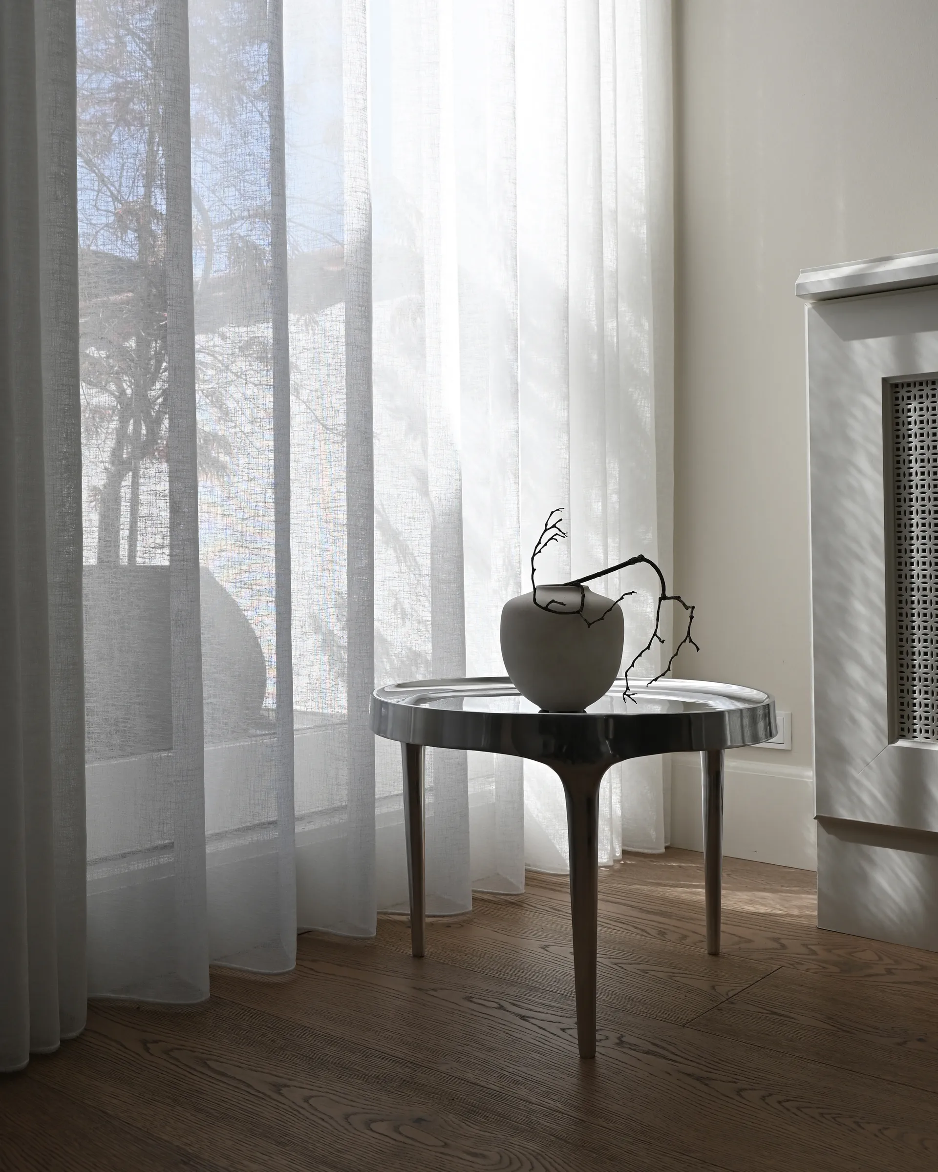 Phantom πλαϊνό τραπέζι, Chrome ψηλό 101 Copenhagen