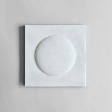Sculpt Art Shield wall διακοσμητικό 58x58 εκ - Chalk white - 101 Copenhagen