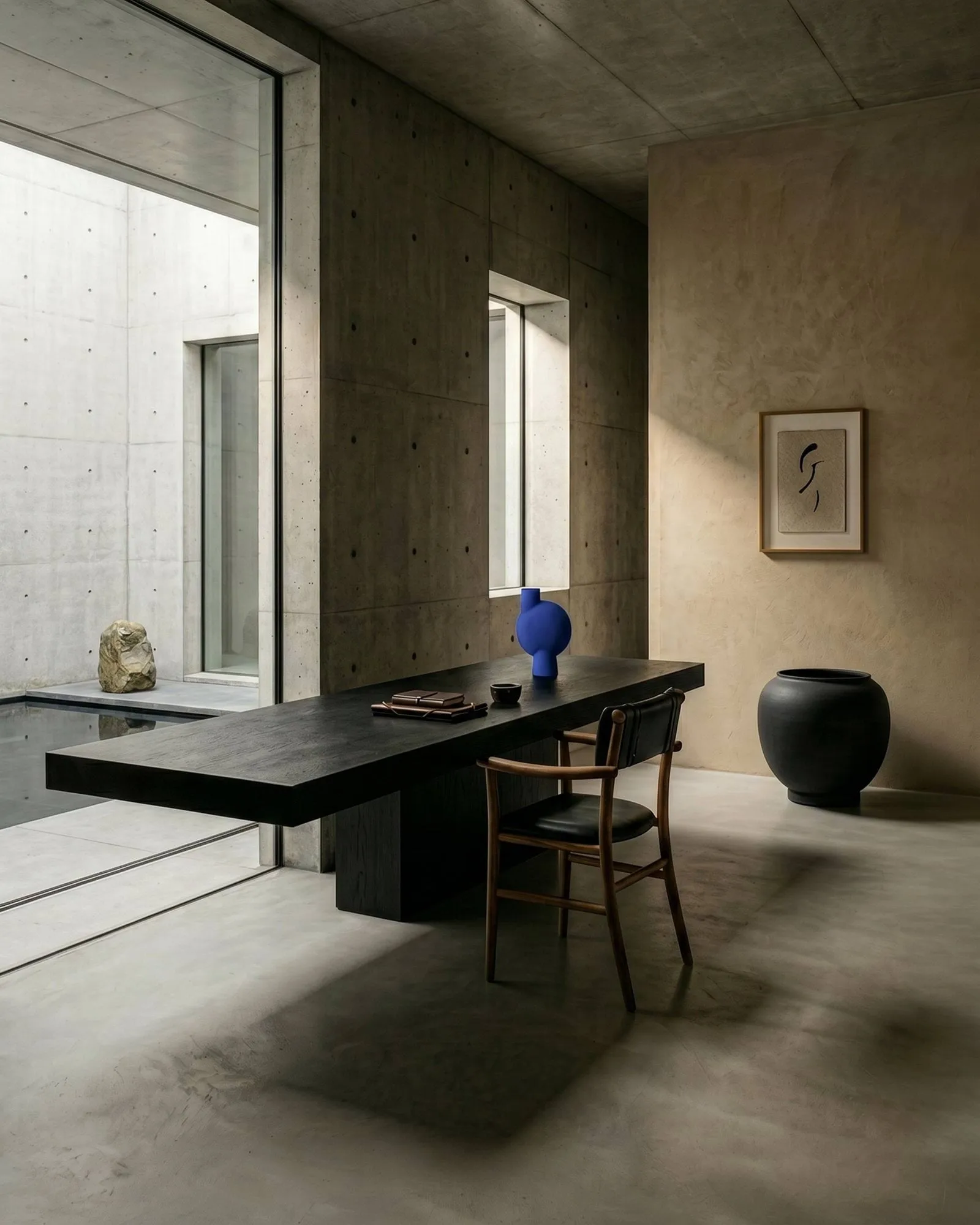 Sphere Bubl βάζο Medio, Marrakech blue 101 Copenhagen