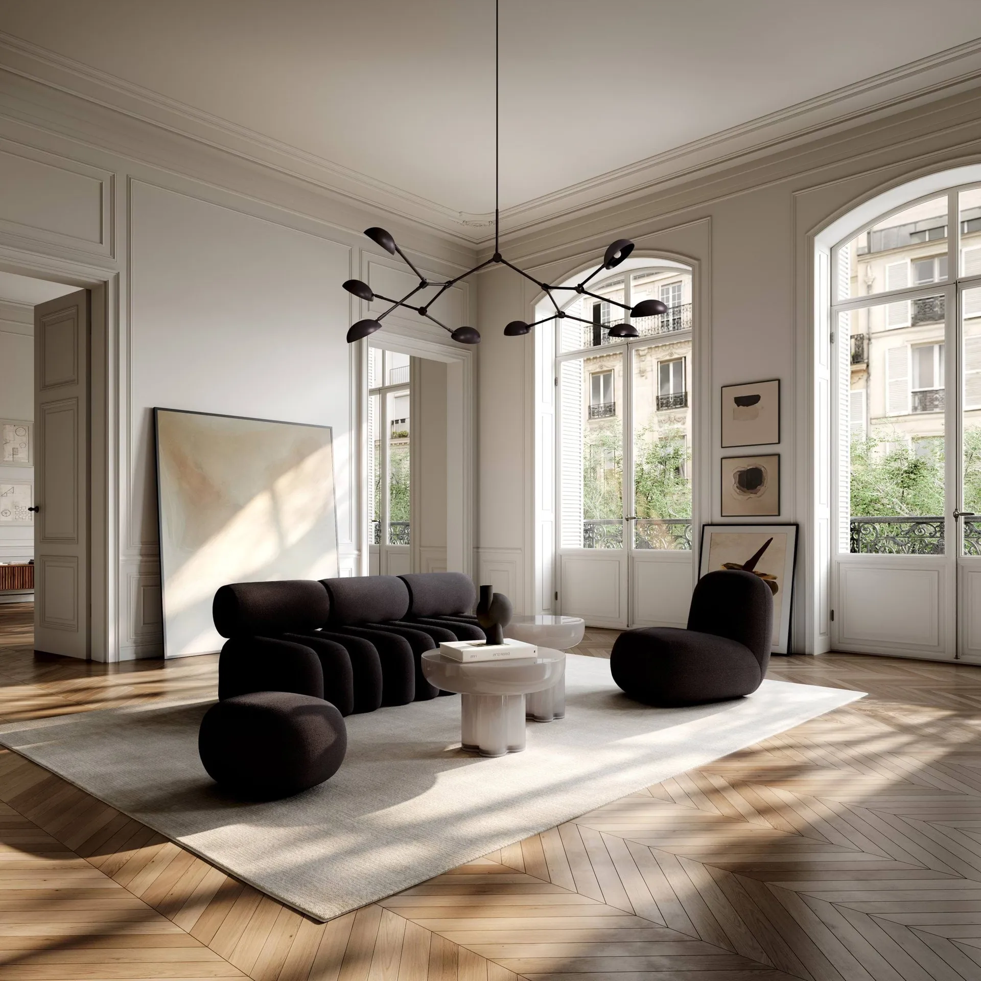 Sphere Bubl βάζο Medio, σοκολατί καφέ 101 Copenhagen