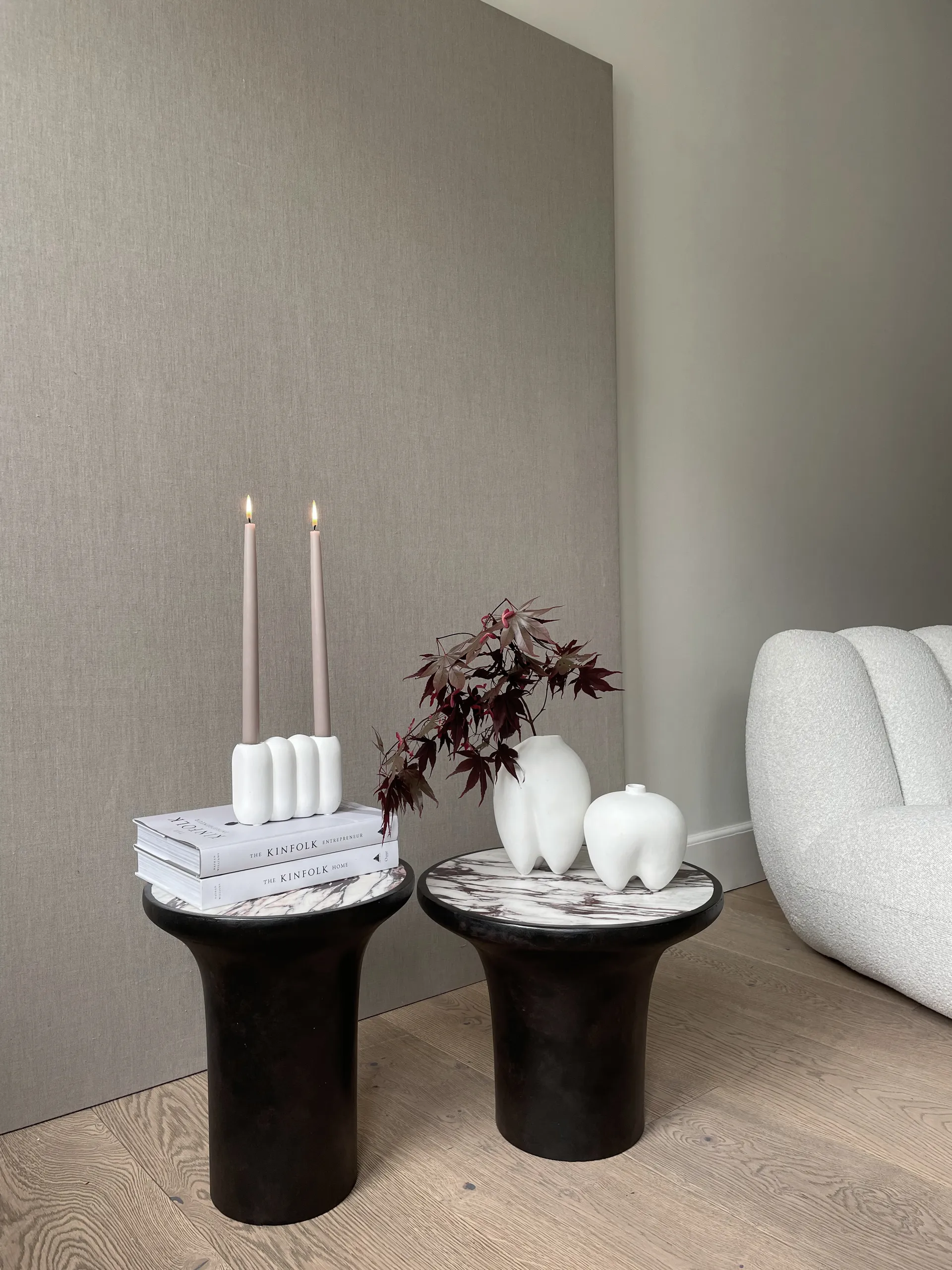 Βάζο Sumo slim, Bone White 101 Copenhagen