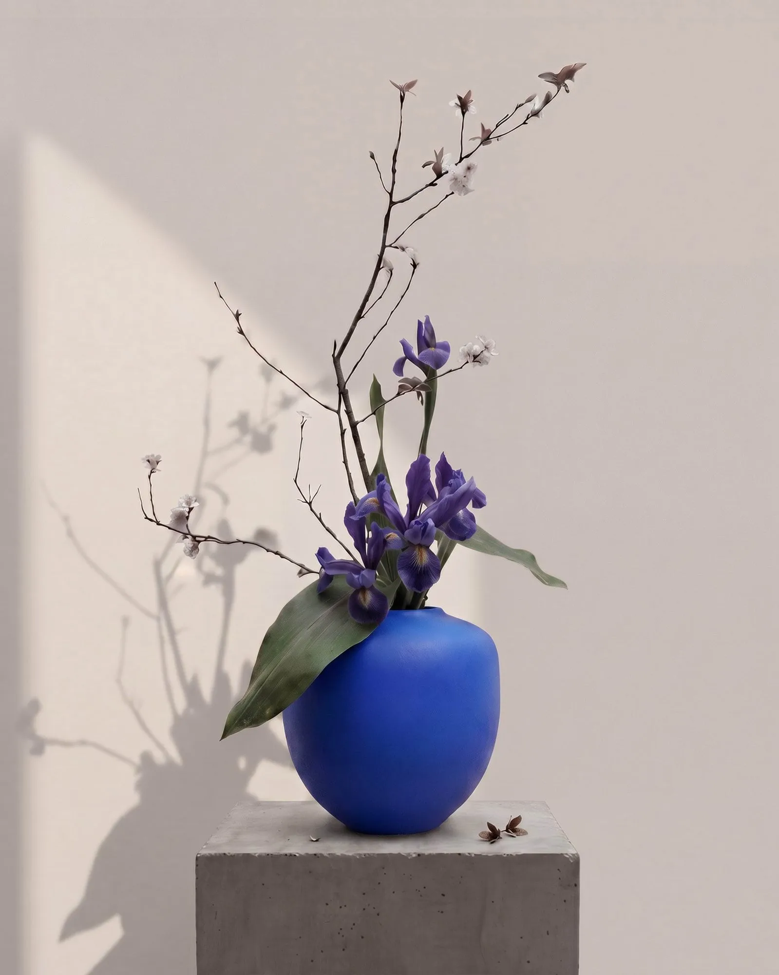 Sunao βάζο medio 30 εκ., Marrakech blue 101 Copenhagen
