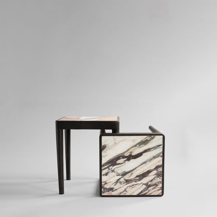 Tairu τραπέζι 38x38 εκ, Calacatta 101 Copenhagen
