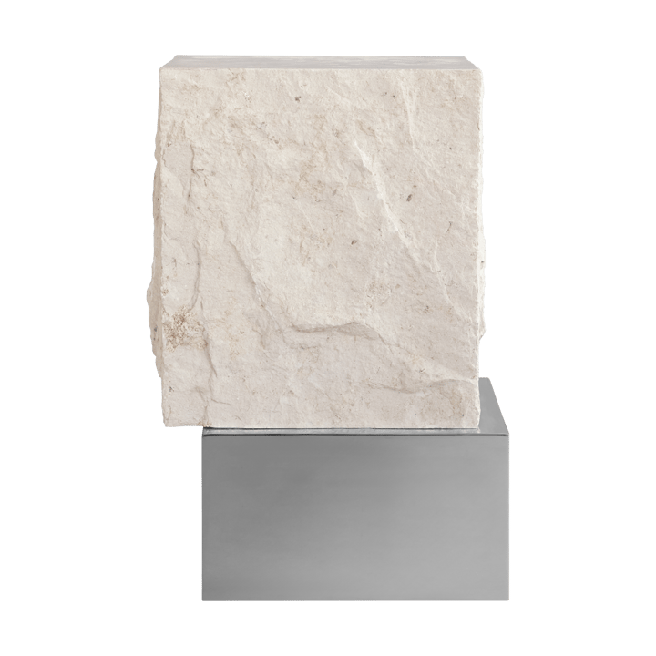Temple βοηθητικό τραπεζάκι tall 50x33 εκ. - Chrome-limestone - 101 Copenhagen