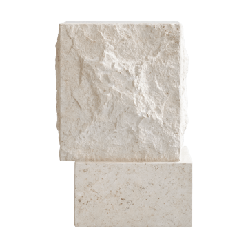 Temple βοηθητικό τραπεζάκι tall 50x33 εκ. - Chrome-limestone - 101 Copenhagen