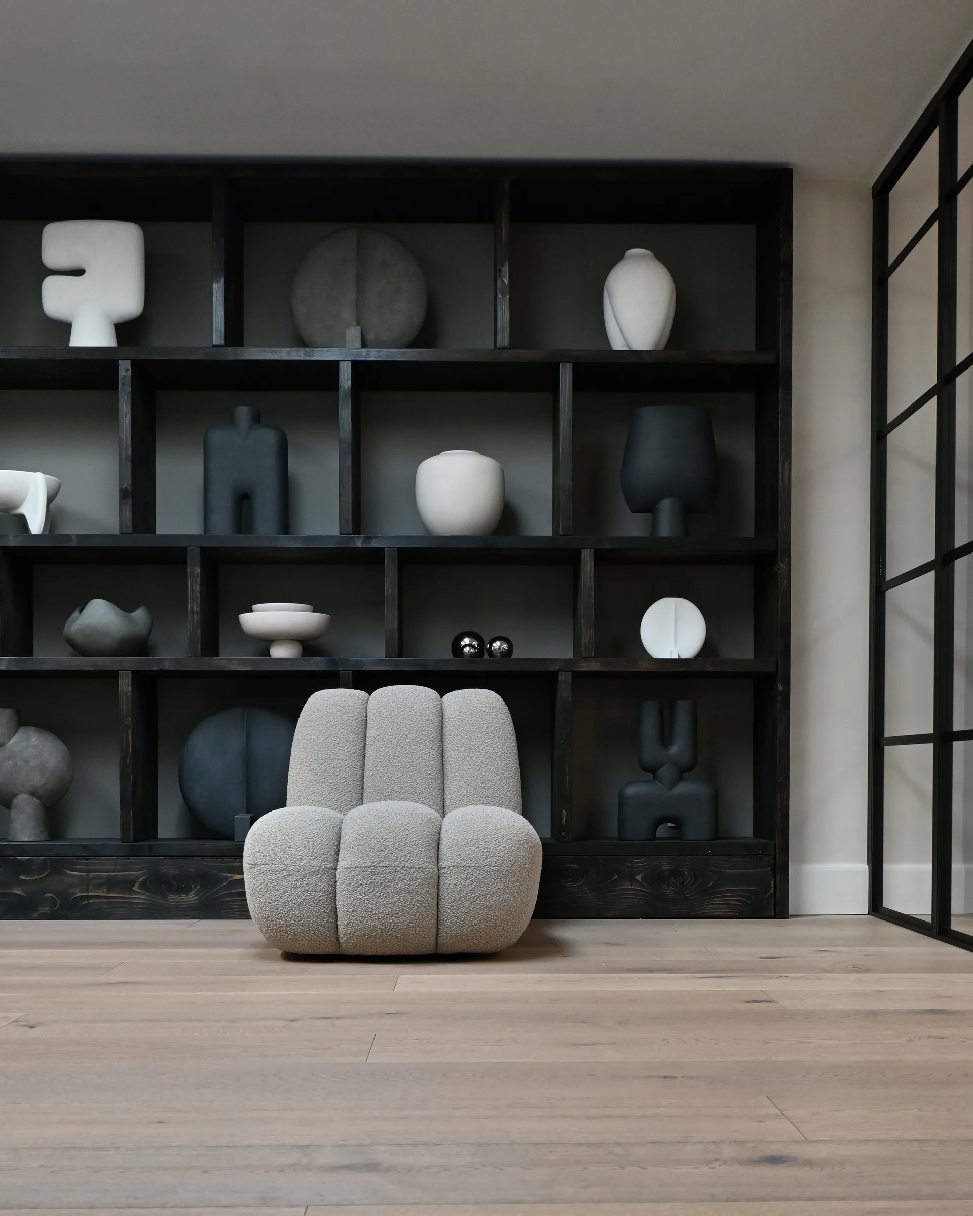 Καρέκλα σαλονιού Toe bouclé, Smoked sand 101 Copenhagen