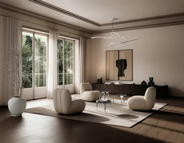 Καρέκλα σαλονιού Toe bouclé - Smoked sand - 101 Copenhagen