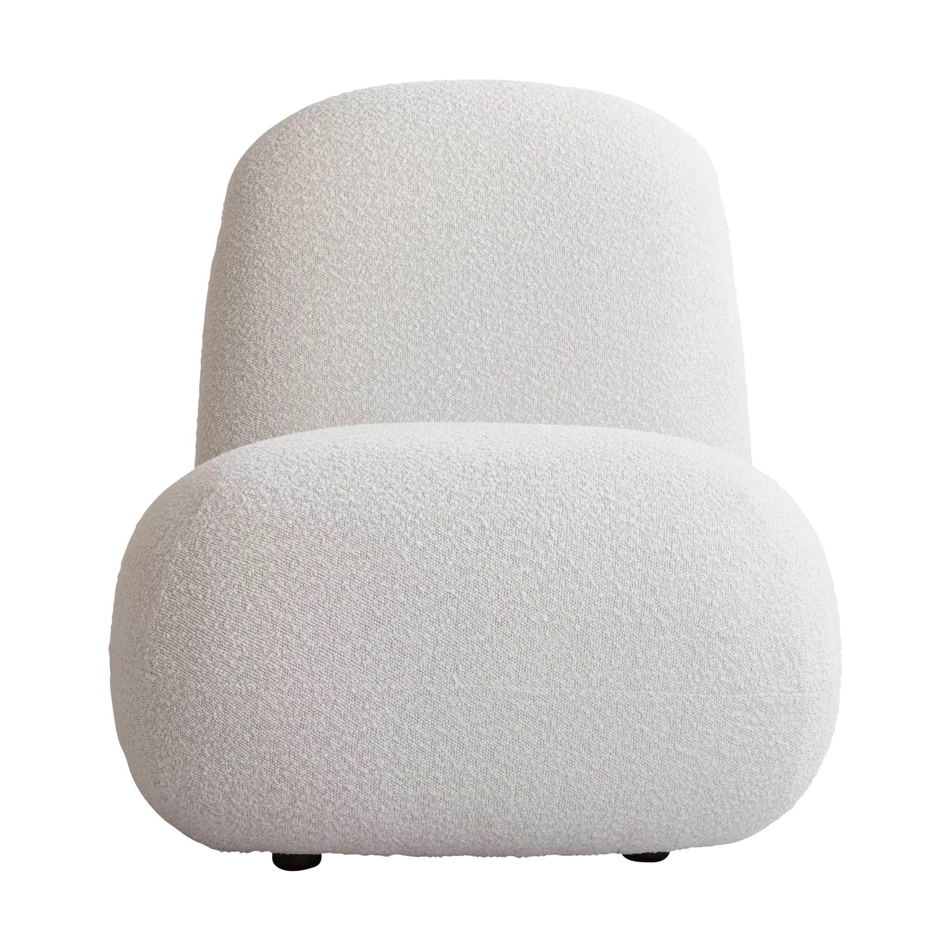 Πολυθρόνα Toe Chair Flat 92x75 cm, Bouclé 101 Copenhagen