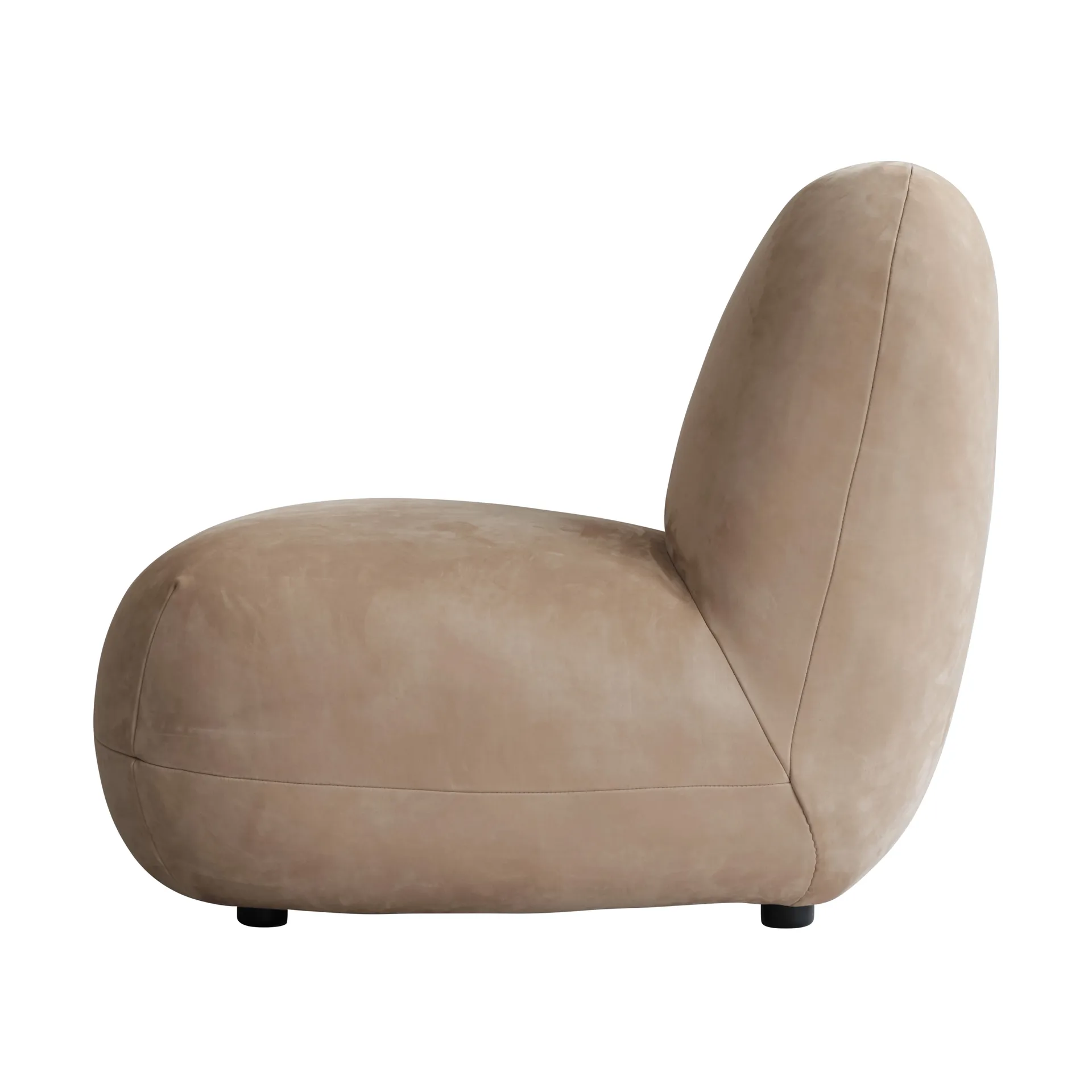 Πολυθρόνα Toe Chair Flat 92x75 cm, Nubuck 101 Copenhagen