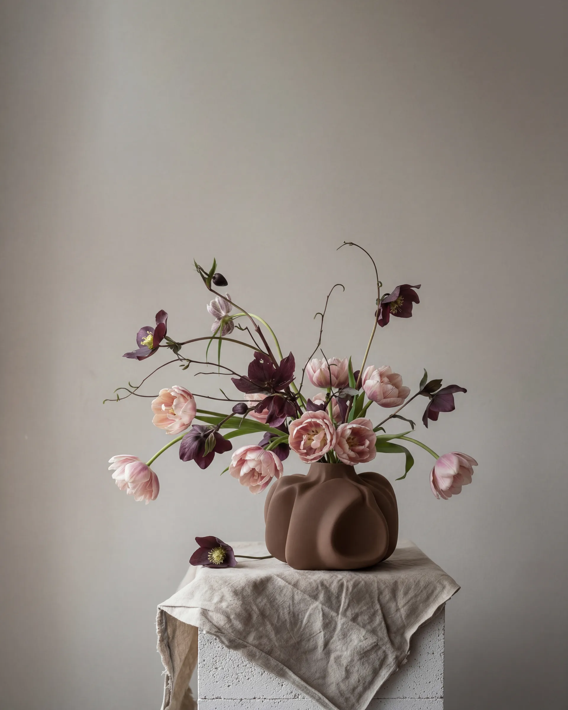 Wabi Medio βάζο 28 εκ., Αμύγδαλο 101 Copenhagen