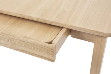 Τραπεζαρία Alfred - White pigmented oak, 90x160 cm - 1898