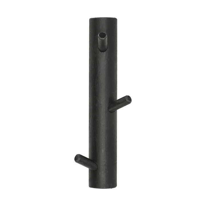 Allsarp κάθετη ράγα κρεμάσματος με 3 γάντζους - Βαμμένη μαύρη σημύδα - 1898