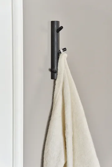 Allsarp κάθετη ράγα κρεμάσματος με 3 γάντζους - Βαμμένη μαύρη σημύδα - 1898