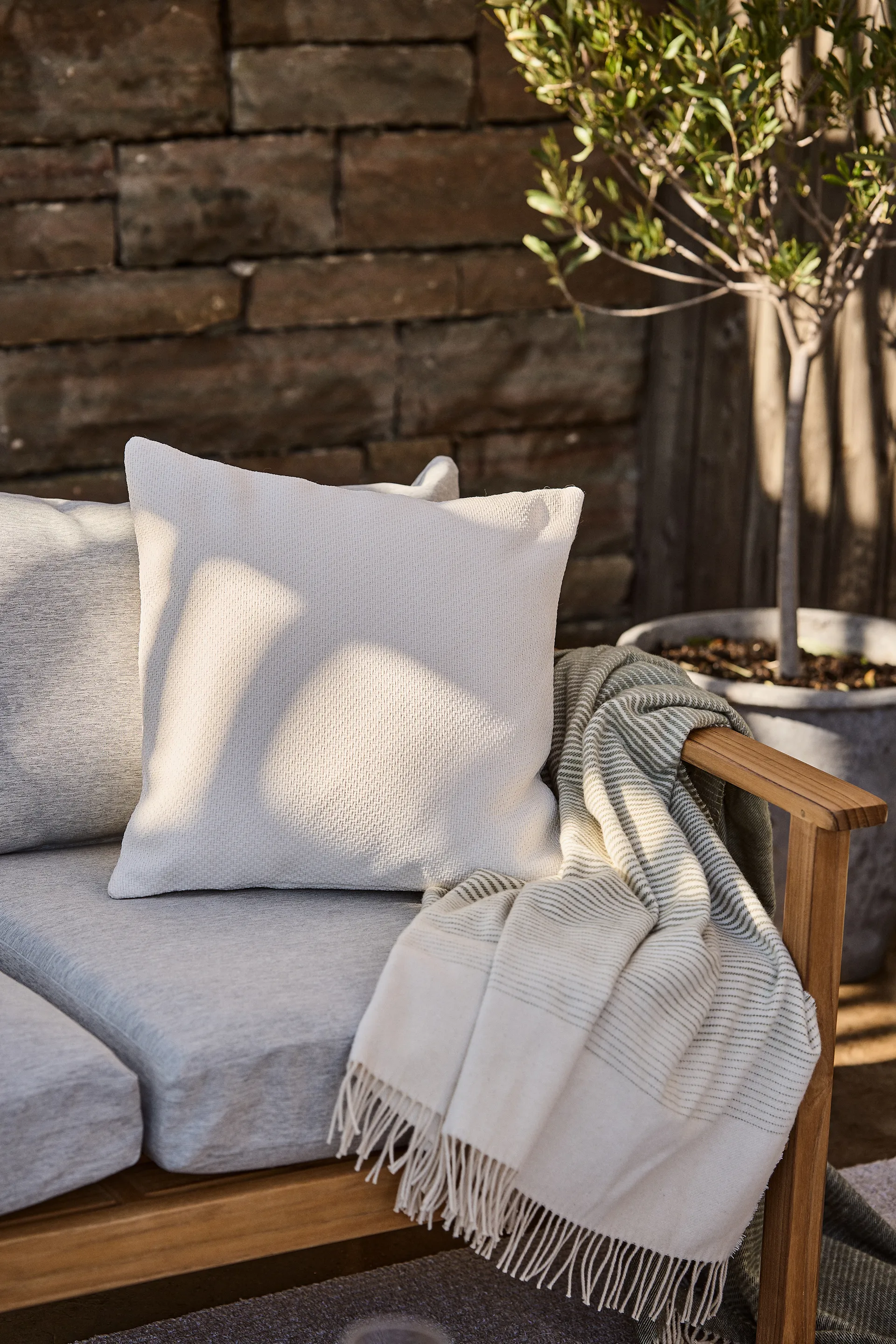 Asaryd μαξιλάρι 45x45 εκ., Άσπρο 1898