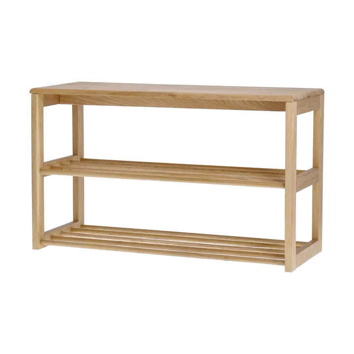 Bäckebo ραφιέρα παπουτσιών με κάθισμα - Δρυς, 80x48x30 cm - 1898