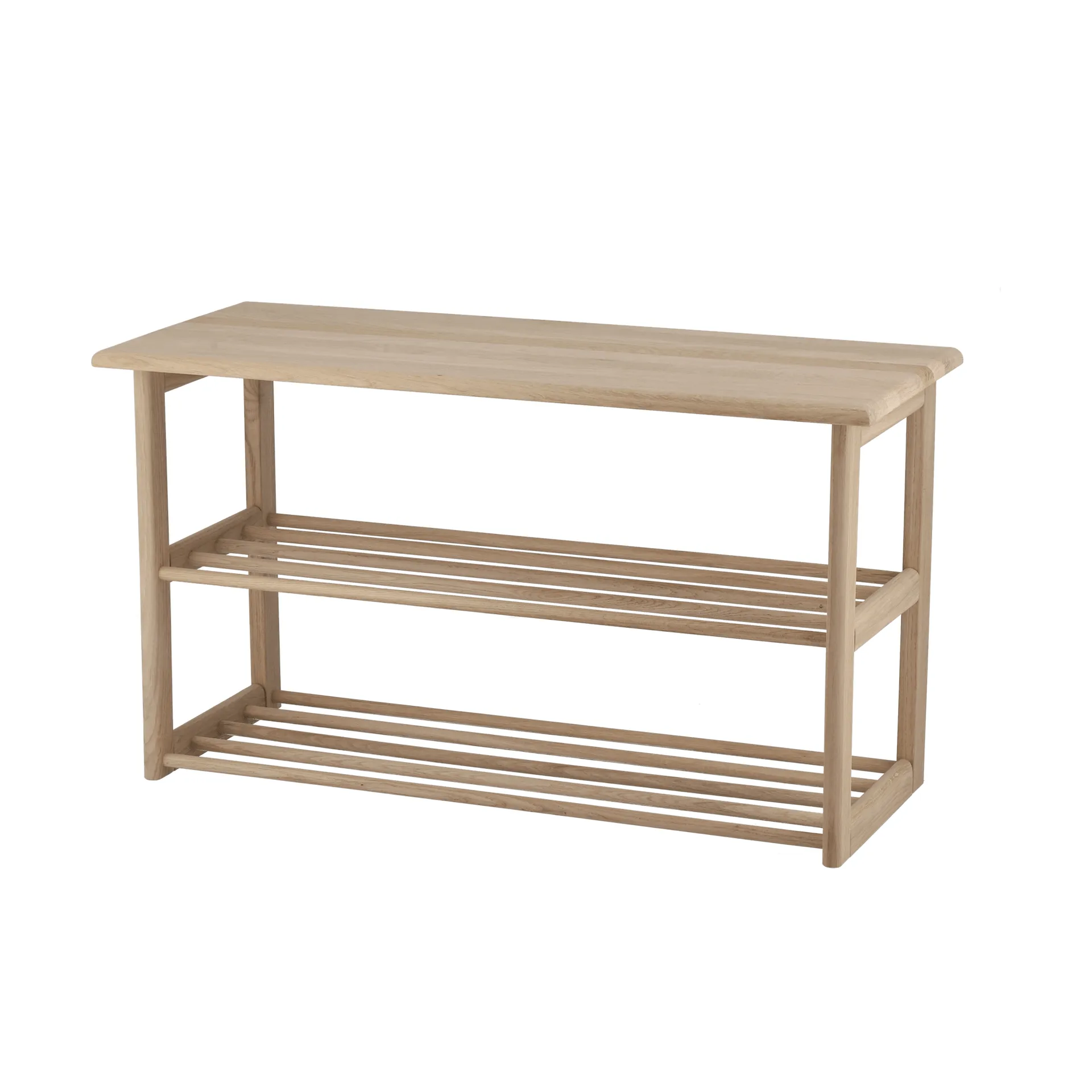 Bäckebo ραφιέρα παπουτσιών με κάθισμα, Δρυς, 80x48x30 cm 1898