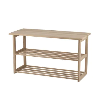 Bäckebo ραφιέρα παπουτσιών με κάθισμα - Δρυς, 80x48x30 cm - 1898