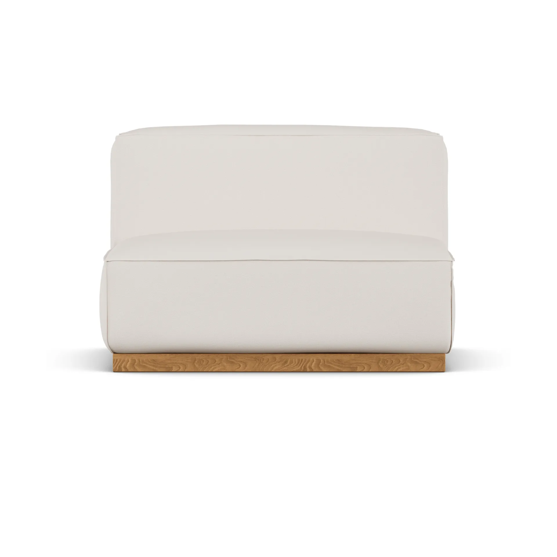 Πολυθρόνα Bergsdal 1,5 θέσεων, Caleido beige 9600-Φράξος βαμμένος σε απόχρωση δρυός, 1,5 θέσεων 1898